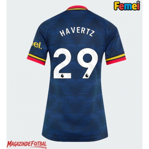 Arsenal Kai Havertz #29 Tricou Fotbal Replică 2026-27 Femei Deplasare Arsenal Kai Havertz #29 Tricou Fotbal Replică 2026-27 Femei Deplasare